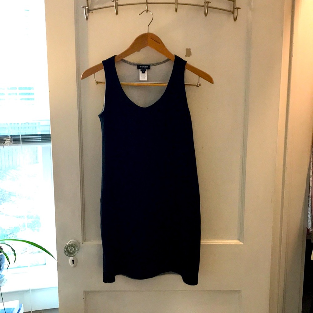 Worth Black Mini Dress - Picture 1 of 7